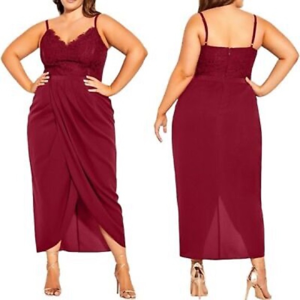 City Chic red Dress